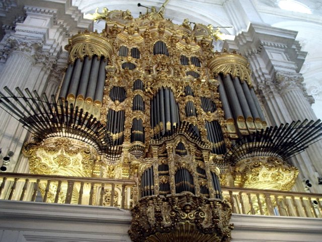 P5260293 Orgel - Catedral santa maria de la encarnacion - Granada